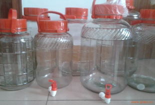 厂家直供1 20L玻璃梅酒瓶 自酿罐 发酵罐